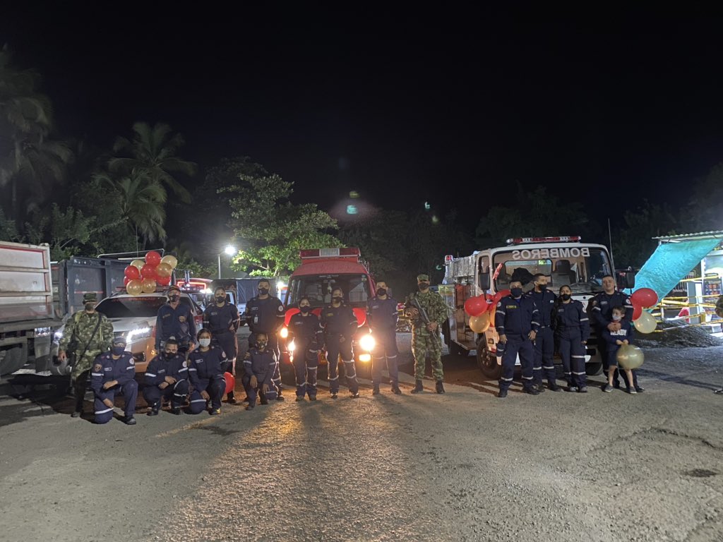 Bomberos Santa Fe de Antioquia tweet media