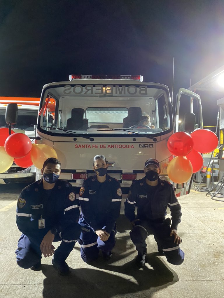 Bomberos Santa Fe de Antioquia tweet media