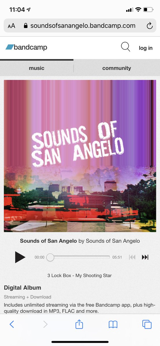 Deishsuzaka's tweet photo. Tonight at midnight the Sounds of San Angelo album drops. This album benefits bars and bar owners that provide live music in San Angelo and I’m super blessed to be a part of it! My acoustic quarantine single “I Would If I Could” is featured alongside so many other local greats. https://t.co/NAgDUZpfJF