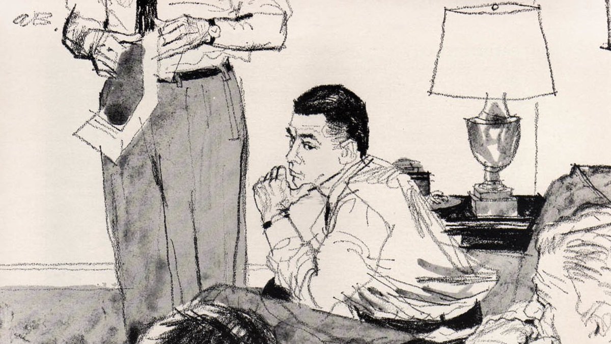 rotarydials's tweet photo. Austin Briggs's Illustrations for TV Guide
c. 1960's https://t.co/HE5j6OwqAt