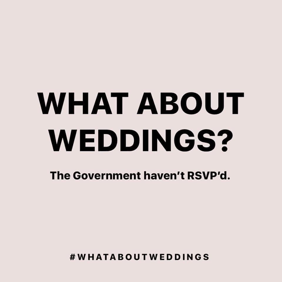 jason_876's tweet photo. @MattHancock @BorisJohnson #whataboutweddings https://t.co/zEoDS2EIzo