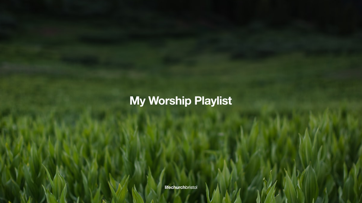 🎧Amanda Harding shares her top worship songs this week in "My Worship Playlist".

Headphone Check out the full playlist at lifechurchbristol.com/playlist