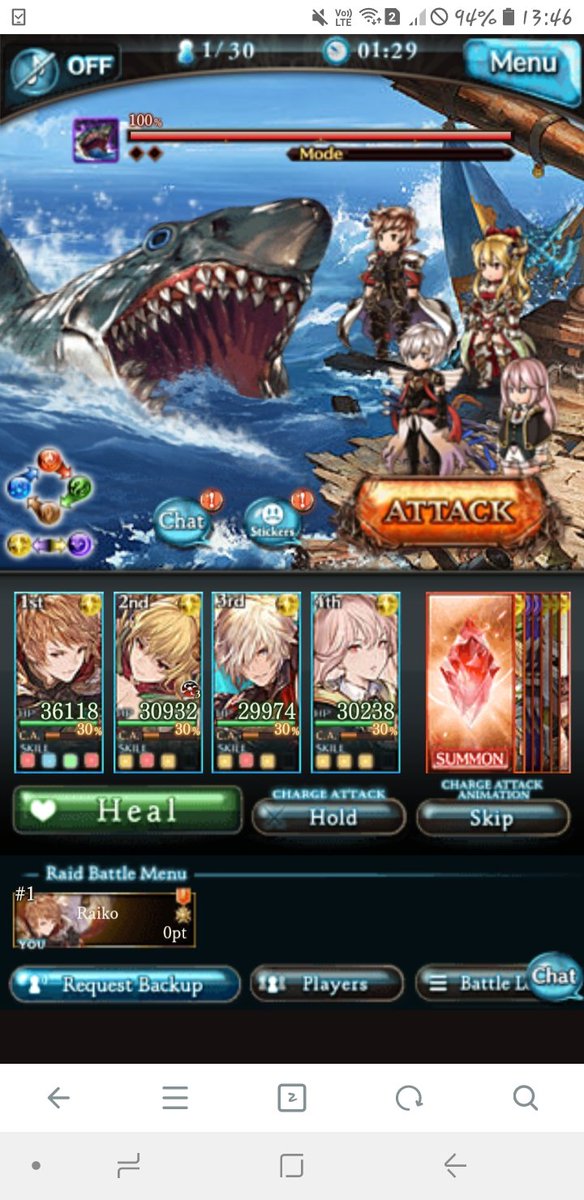 16. GBF summer events are usually fun, ridiculous events, but nothing has beaten the sheer absurdity that is The Maydays, which is best described as GBF Jaws and Sharknado, spawning memes such as Poopie I Am. With bosses like this...