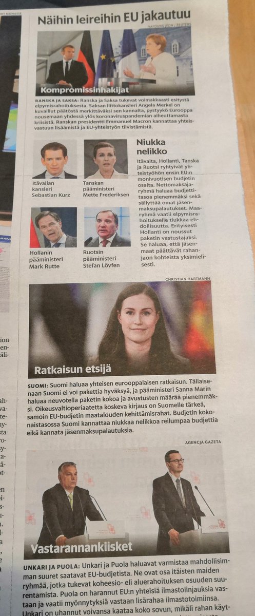 anttivesala's tweet image. Suomi muodostaa yksinään &quot;leirin&quot; nimeltä &quot;ratkaisun etsijä&quot;. 

*tirsk*

#elpymisrahasto