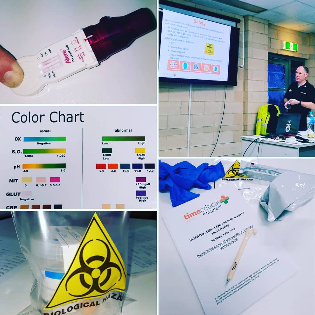 TimeCriticalCPR's tweet photo. Another fantastic HLTPAT005 Collect Specimens for Drugs of Abuse #course delivered today by our fab #trainer Jeremy. 

#congratulations and #welldone to all of our newly #qualified #collectors! 👏🧡

@SuziQ0104 https://t.co/QnEfFL28Q2