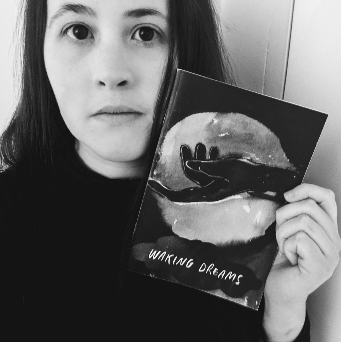 17. Co-opting today& #39;s prompt to do something experimental... Zine Librarian fashion   #IZM2020 Zines pictured: Waking dreams //  @drawbyfour I wait around //  @ashleyronning
