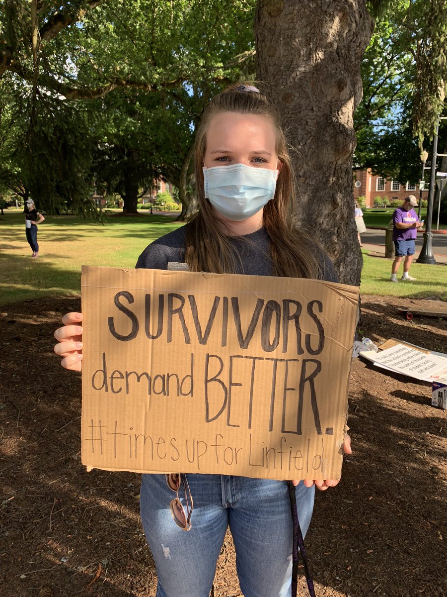 saiminbowl's tweet photo. Thank you to everyone that came out today. Share this thread to show people what’s happening at our school. We are telling you what we want, now act! Money can’t buy the voices of sexual assault survivors! #metoo https://t.co/TWEFfhV2o8