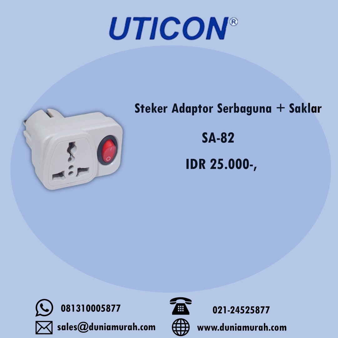 DuniaMurah's tweet image. Uticon Steker adaptor serbaguna + saklar type SA-82. Free delivery are Sunter, Kelapa Gading, Kemayoran. Selengkapnya cek website duniamurah.com
#duniamurah #listrik #uticon #steker #instalasi #murah #KELAPAGADING #likeforlike