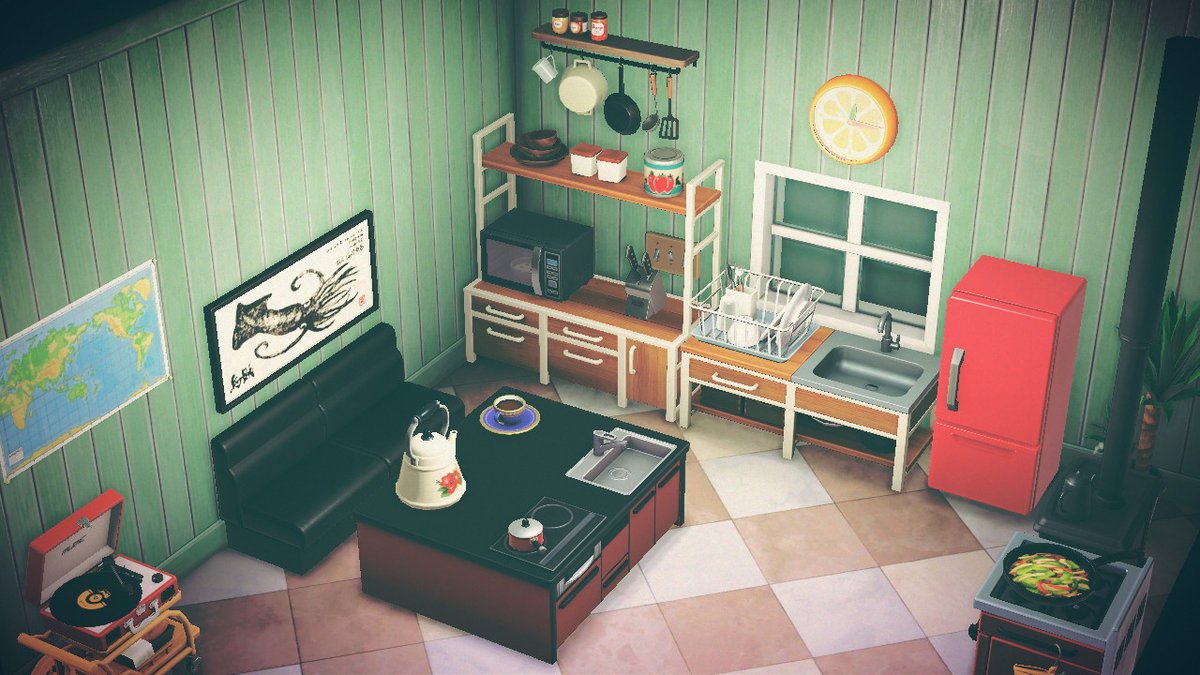 Skye_Horizons's tweet photo. kitchen update! #AnimalCrossing #ACNH #NintendoSwitch https://t.co/OM4SEWg6cP