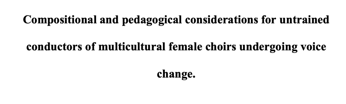 martinthomasemo's tweet photo. For female choirs that are going through voice change, drop the range to just an octave! Words of wisdom based on solid research from the paper from @LyndsaySealey at the online #MISTEC conference #MusicEducation #research https://t.co/VmvYHqFFc8