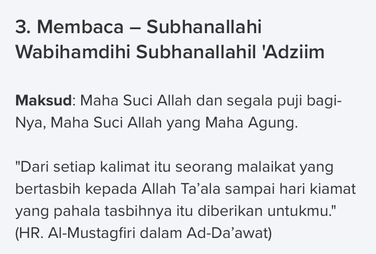 worknco's tweet photo. 7 Zikir Pembuka Rezeki &amp; Doa Murah Rezeki 😊 https://t.co/uAouNtiZQs