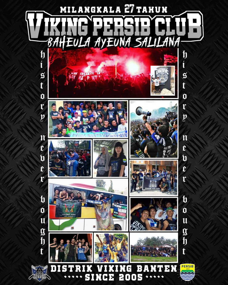 zonalebak's tweet photo. Wilujeng Milangkala Viking Persib Club' nu ka 27th. Tetap kompak, loyal, transparan dan berkarakter!!
#vikingbanten #vikingbantenzonalebak #vikingpersibclub #27th https://t.co/LoYVf0lvit