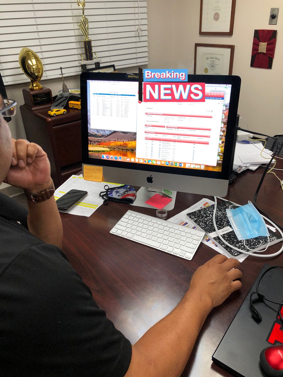 SISD_Herrera's tweet photo. 8️⃣0️⃣% (plus) of the Master Schedule dropped today😎A team effort to have great flow throughout all of our academic programs🌟#MasterCaldera #CounselorsDream #MinimalCleanup https://t.co/Z3F4fFj78O