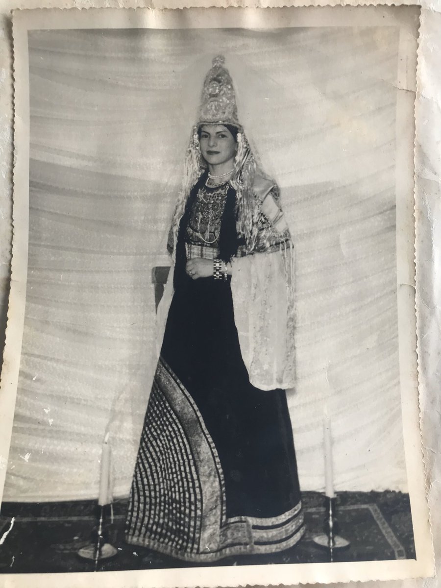 La Matrone: My סבתא (grandmother) was born in Nedroma, Algeria in 1928 to a family that had lived in Algeria since their expulsion from Spain. Finding life in Vichy controlled Algeria unsafe, she fled to Morocco, which retained some autonomy, in the 40’s. /1