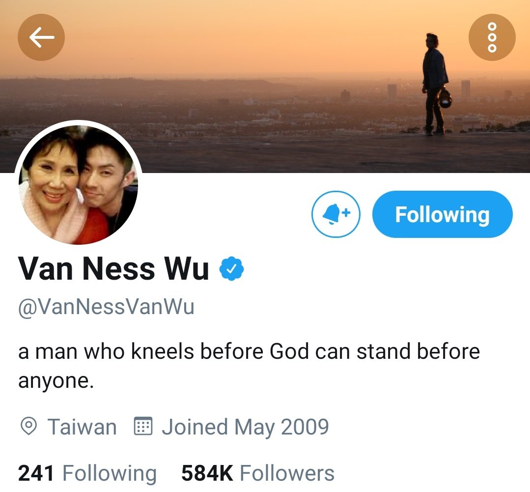 It's easy to keep track of updates on  @VanNessVanWu when he has all 3 major social media accounts! A good bonus is that he posts stories often and even have fans ask questions on IG (vannesswu). He has also liked a lot of my tweets (here and personal) so he reads your tweets 