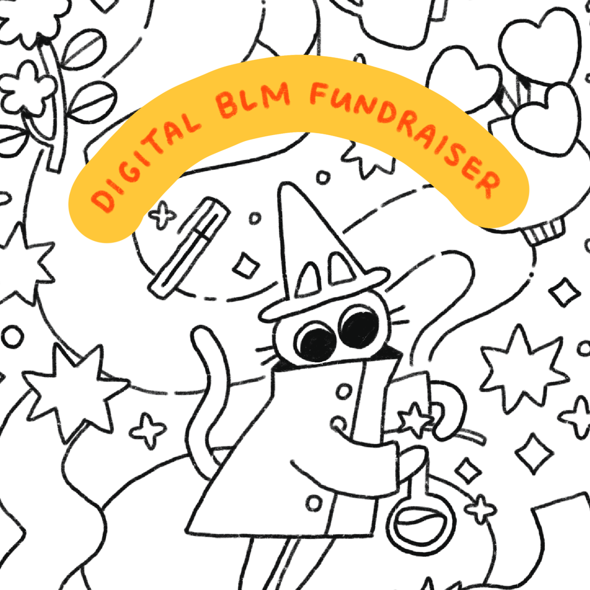 by the way, i'm gonna have both a physical and a digital fundraiser going on my site tomorrow! the first org i'm donating to is the Northwest Community Bail Fund ? 