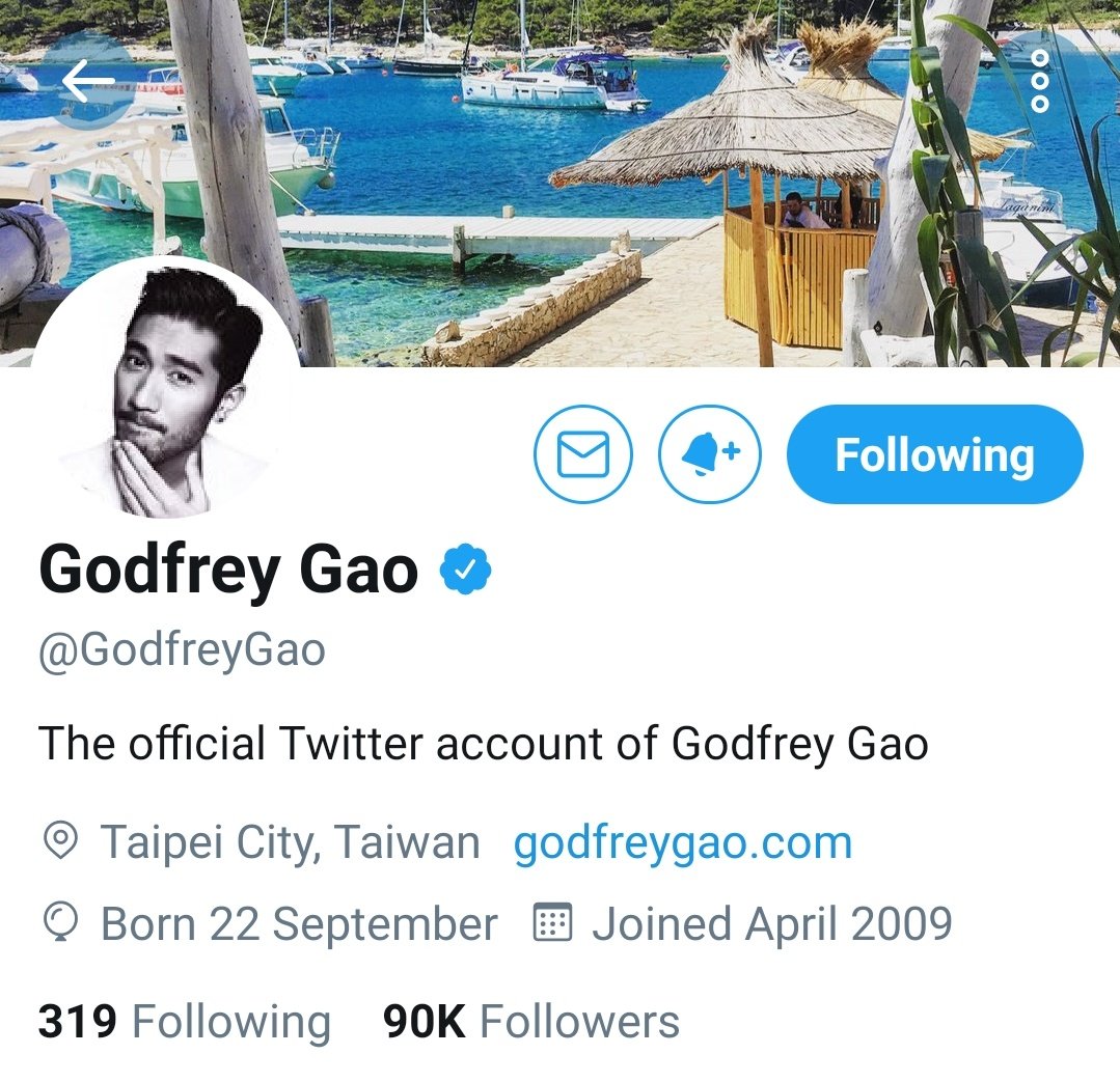 To say that I miss getting almost daily updates from  @GodfreyGao's social media accounts is a huge understatement. We're definitely never going to get any new content, but it would be good to look back on all the lovely things that he shared with us.