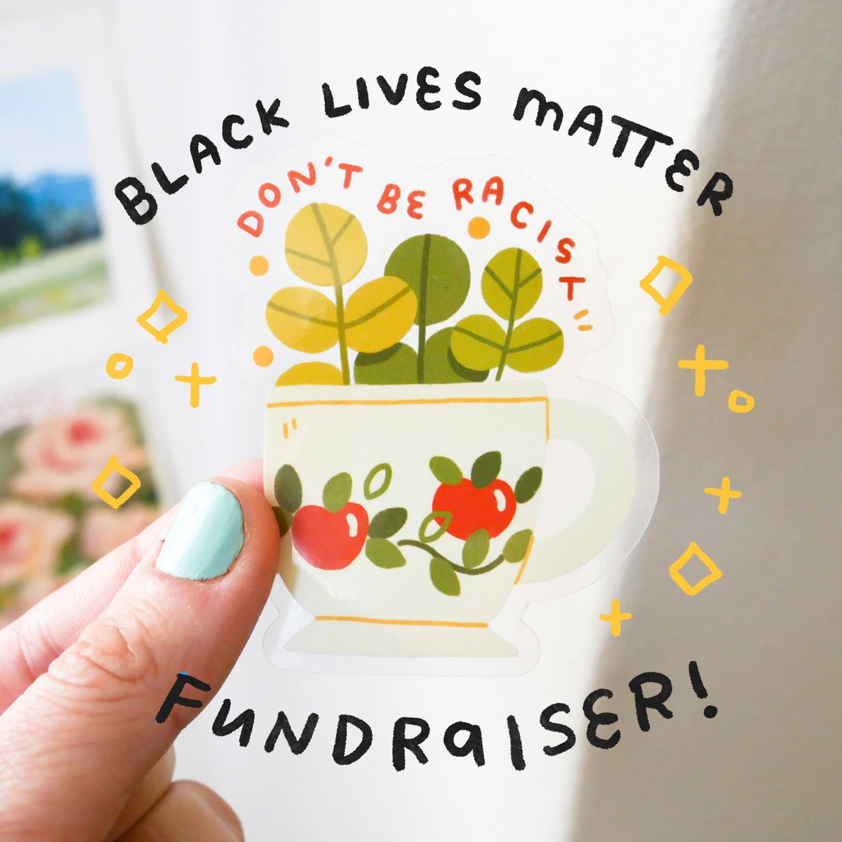 by the way, i'm gonna have both a physical and a digital fundraiser going on my site tomorrow! the first org i'm donating to is the Northwest Community Bail Fund ? 