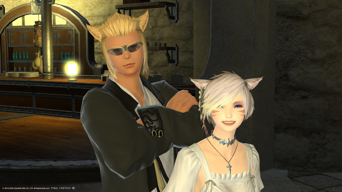 Nao イフ Yojimbo 髪型の話から 浴衣にギラバニアン似合ってるよね 毛先赤にしてみたんだー オレもなんか 髪型変えようかなー宿屋行ってくるﾈｪ E E E ﾉ W ﾉ アシメな旦那ﾁｬ ヤンキーな夫婦 少しの間これで行こか の夫婦