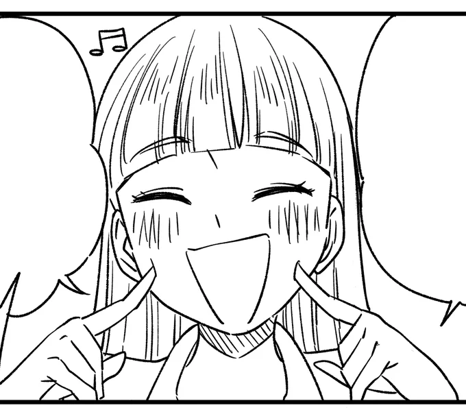 4Pに半月くらいかかってて死しか感じないけど、むーちゃんがかわいく描けた☺️ 