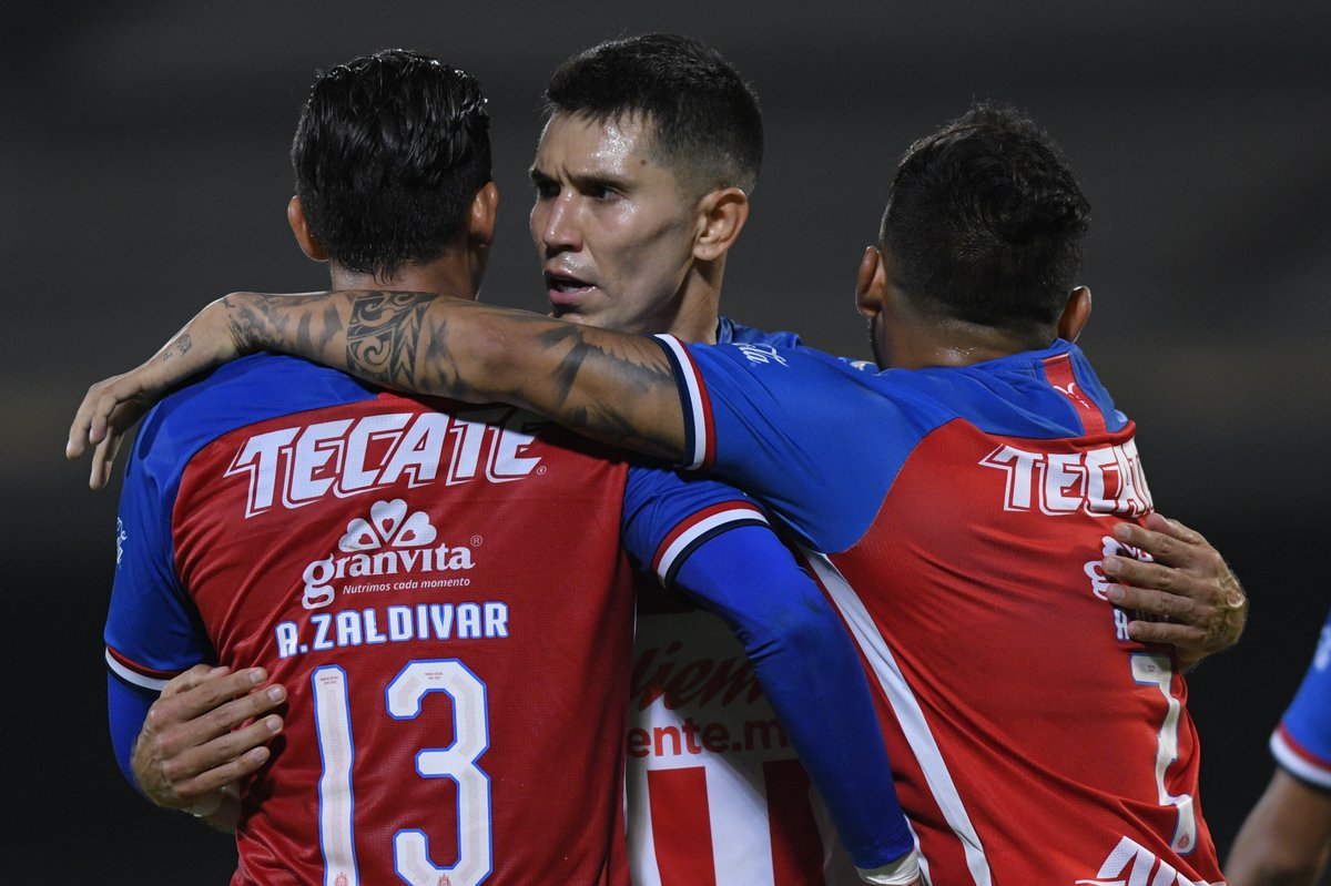 Chivas's tweet photo. 📸 LOS 4️⃣ FESTEJOS 🔥🇲🇨 https://t.co/ITrSEzsKmV