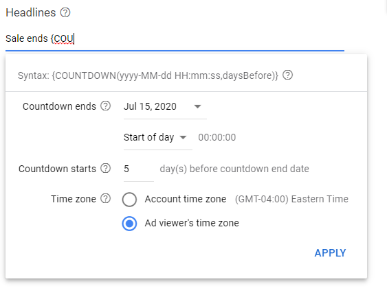 DevendraSEO's tweet photo. Google has announced it’s increasing the features of their responsive ads today by adding two features: location extension insertion and countdown customizers. 
https://t.co/3aQWPXM3cJ   @sejournal 

#PPC  #SearchAds  #GoogleSearchAds  #SearchNetwork  #digitalmarketingtips https://t.co/Jmenqx56XK