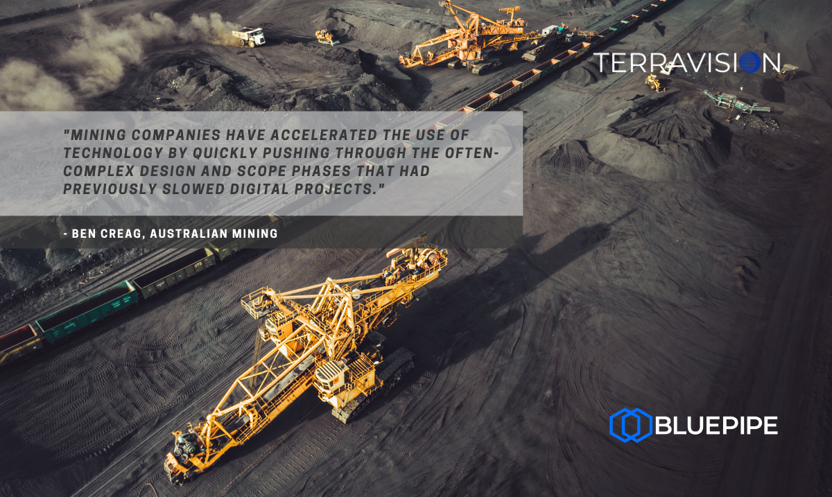 BluepipeMining's tweet photo. Is Covid-19 changing mining for the better? Interesting article by Ben Creagh from Australian Mining as he discusses with PwC Australian mining leader, Chris Dodd 

https://t.co/d3FJctrzhf

#mining #miningtechnology #miningnews https://t.co/xRjYv8OLOA