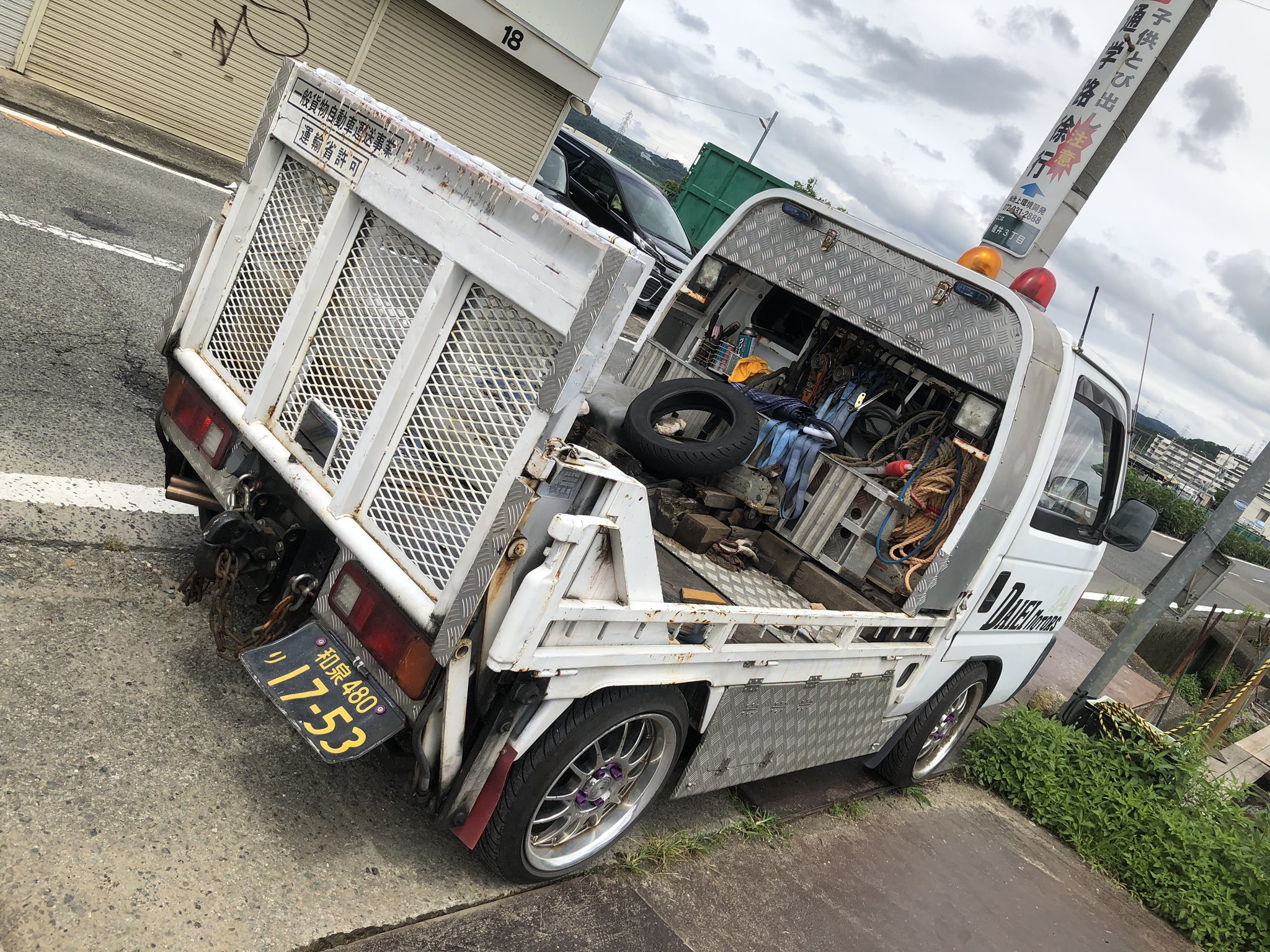 軽トラ用パワーゲート(ハイゼット83pに付いてます)