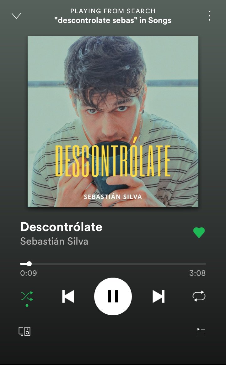 AnaCastellanosM's tweet photo. DIOS MIO YAAAAAAAAAA #Descontrolate #DescontrolateConSebs @jsebasmusic https://t.co/RURanMiu9h