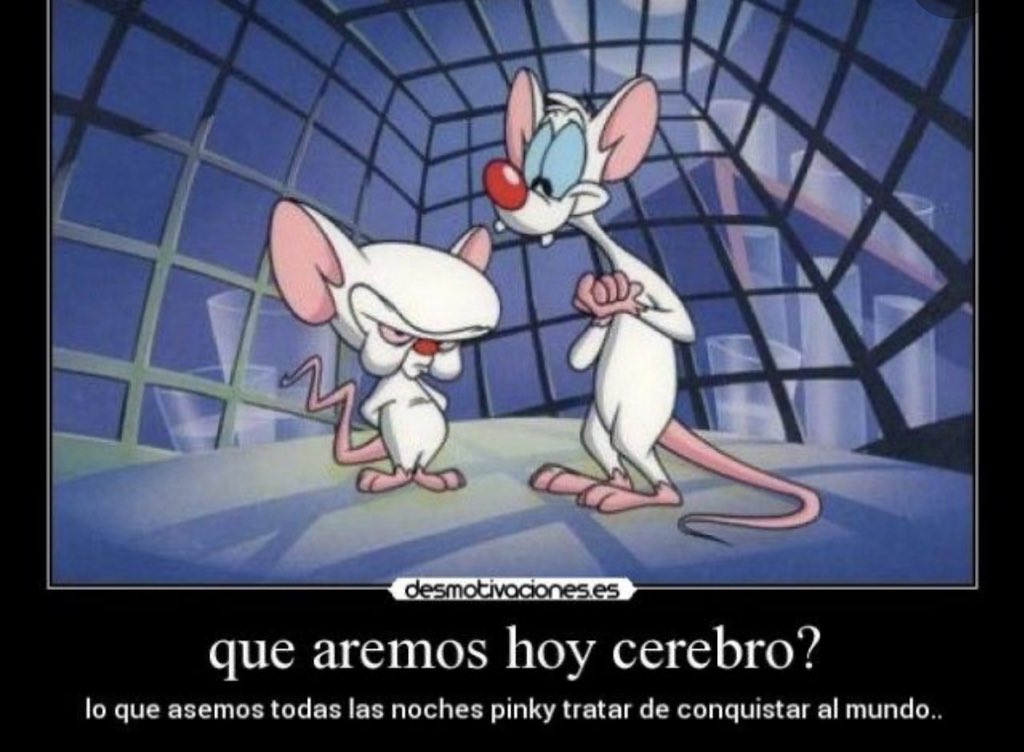 Pinky Y Cerebro Frases
