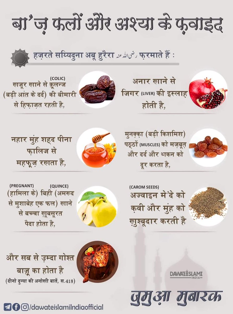 idawateislami's tweet photo. " bazar phalon aur ashya ke phawaid "

#JumuaMubarak https://t.co/jN3fCQnbSs