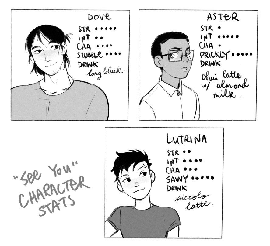There's a few days left on the Cafe AU Lait kickstarter and I wanted to share a bit more about the comic I contributed to it! It's about second meetings and maybe second chances :)
https://t.co/5QYVwECToZ