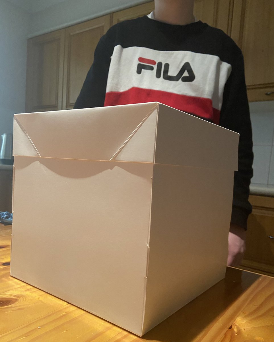 raymondinboxes's tweet photo. OK SO MY BF WALKED IN WITH THIS BIG ASS BOX AND ITS MY PIETRO CAKE!!! I’m so happy 🤡🤡💝💝 look at it pietro is cake 😭😭 https://t.co/MQuUxQMhZE