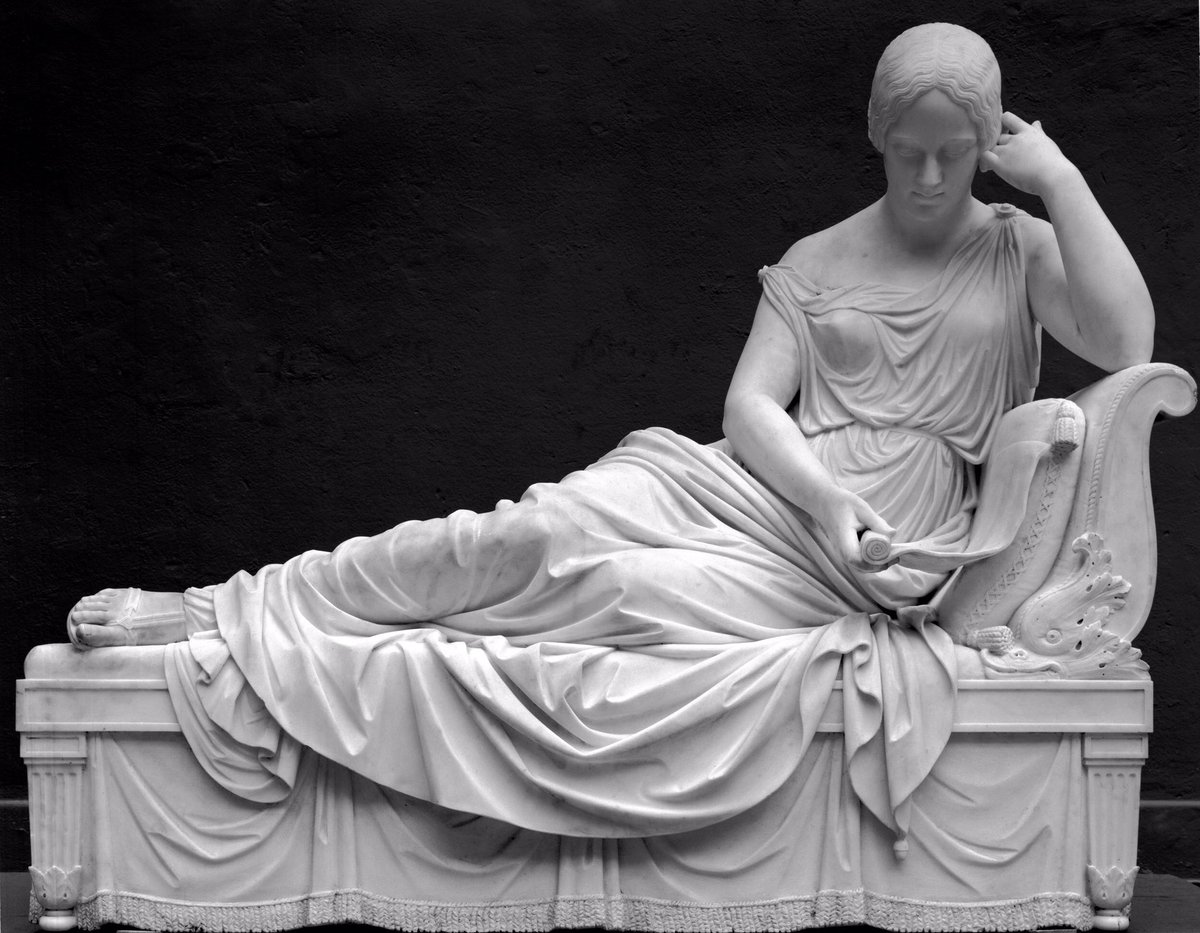 The  @V_and_A also took the half-length effigy to Heneage Finch, and the marble monument to Emily Georgiana, Lady Winchilsea, which was carved in Rome in 1850 by Lawrence MacDonald.6/7