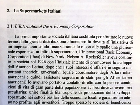 g_caprotti's tweet photo. #Esselunga : primo nome : #supermarketsItaliani fondata nel 1957 da #Ibec di Nelson #rockefeller che la gestisce fino al 1965 con il 51% . Primo #ad #Richard #Boogart (#Kansas). Elisabetta #Scarpellini "Comprare all'americana" Il Mulino 2001 #gdo #Retail #Storia @giacomotognini https://t.co/Puat50kr66