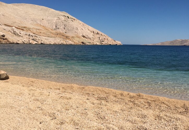 Dobro jutro svima ☀️pješčana plaža Šibenska Rogoznica ☀️