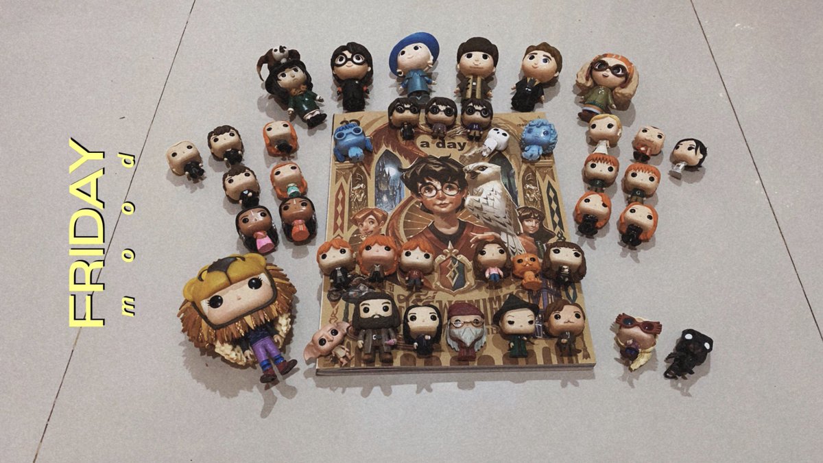may_kthee's tweet photo. ชั้นก็รักของชั้น 💛🖤 #แฮร์รี่พอตเตอร์ #aday239 #FunkoPop #HarryPotter https://t.co/RCPTdqOaKV