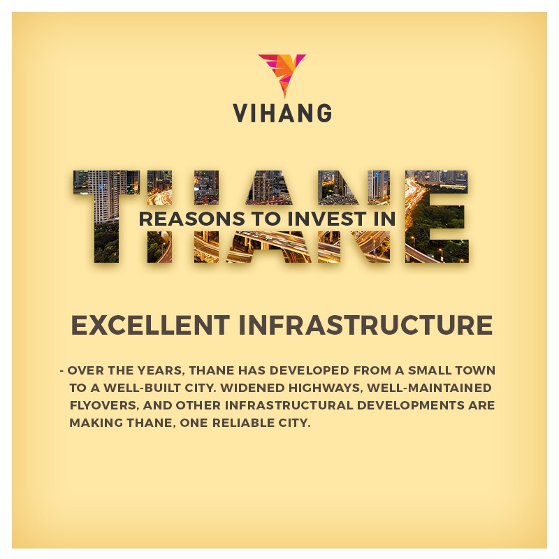 VihangGroup's tweet photo. With all the future developments that are being planned by the government,in terms of connectivity and employment,and with the migration of people to the city, Thane comes out as a great place for investment. Now is a good time to invest in Thane. #Thane #InvestInThane https://t.co/HkKcni9afu