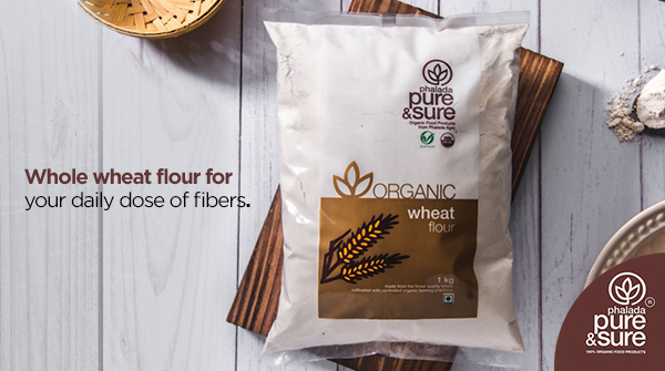 pureandsure's tweet photo. Made from the finest quality wheat, Phalada Pure &amp; Sure Organic Wheat Flour is your key to almost a 1000 different tasty recipes.

To know more and to check out the product, visit https://t.co/BHbXiWlAgS
.
.
.
#organic #healthyliving #cleanfoodmovement #organicwheat https://t.co/TaQZi0IrHJ