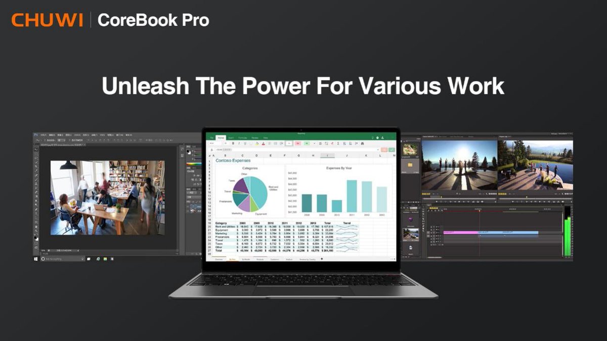 Chuwi_Japan's tweet image. 【新品発表】

#CoreBookPro
💻2K大画面ノートPC

🌟13インチ2K ディスプレイ（2560×1440解像度）
🌟3：2アスペクト比
🌟インテルCore i3プロセッサ
🌟8GBメモリ＋256GB SSDストレージ

詳しくは👇
promotion.chuwi.com/corebook-pro/jp
