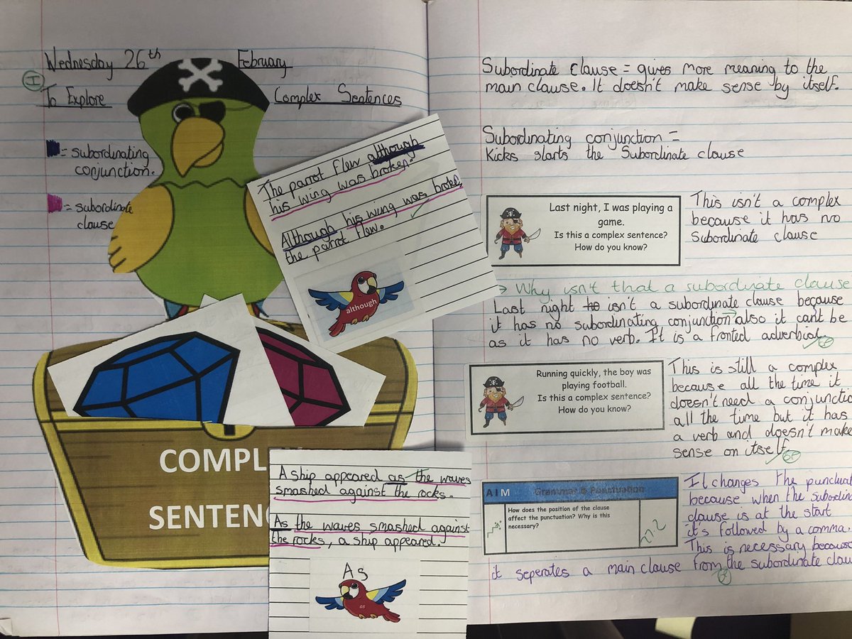 MissBeckyPowell's tweet photo. @TheConcentricC makes teaching the grammar skills in Year 6 so much more purposeful and engaging: there’s a clear sequence of learning (so the children understand how the skill can be used in their piece of writing) and such high levels of engagement! #grammar #Year6 https://t.co/6XXWcg8j1j