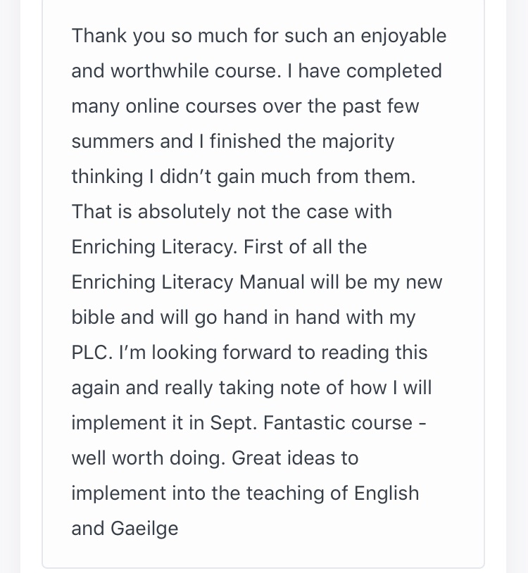 EnrichingEd's tweet photo. Enriching Literacy-the transfer of skills 💫 Delighted with the feedback from group 1😁 #HappyFriday https://t.co/ekEgROIENk