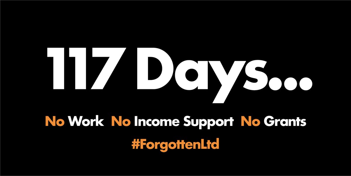 ForgottenLtd's tweet photo. Day 117
No meaningful support from gov - debt is not the answer
#ForgottenLtd small businesses support jobs and local economies and they're struggling
@ab4scambs  @FelicityBuchan  @hbaldwin
🌐 Join campaign: https://t.co/2f3kHQkzfw
#TheDailyCount #GapsInSupport https://t.co/cAML4O682A