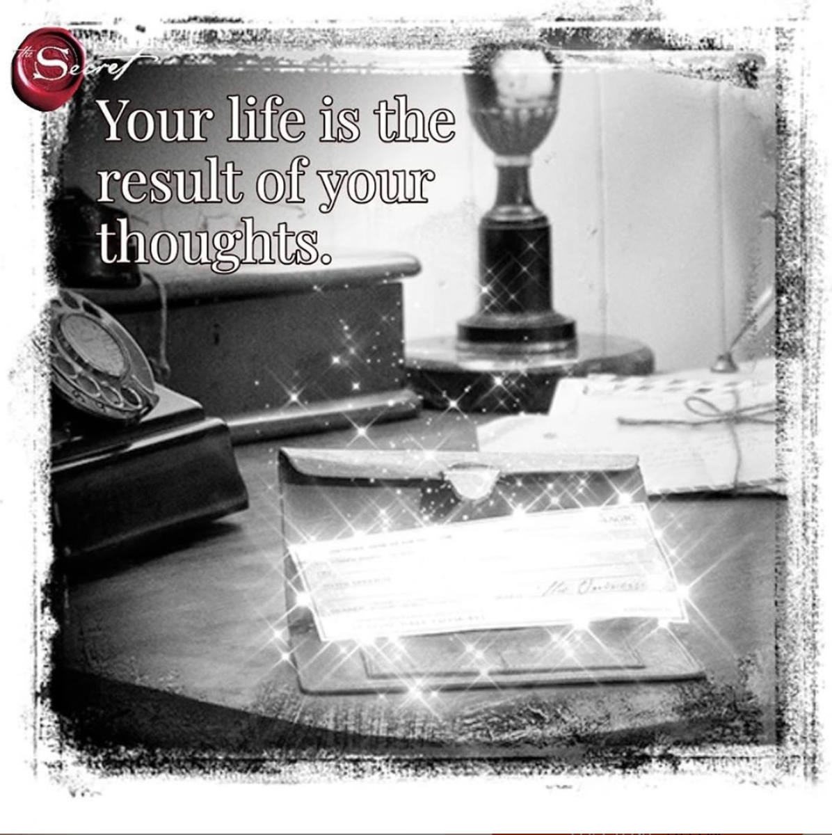 thesecret's tweet photo. Your entire life is the result of the thoughts you have been thinking, and it will change as you begin to change your thoughts and feelings.⁠ https://t.co/z6NOFYD4jC