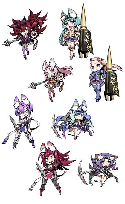 #デフォルメ絵を流してデフォルメ民を増やそう 