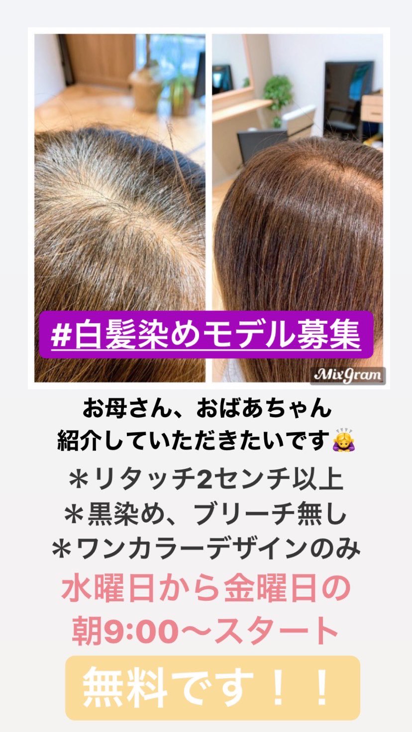 無料白髪染め Twitter Search Twitter