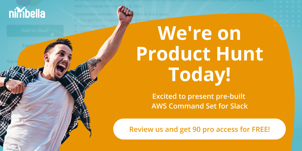 If you want to automate and interact with #AWS directly from Slack environment then check out Nimbella pre-built command set at <a href="/ProductHunt/">Product Hunt 😸</a> . Easy to still, free of cost. Review us and get 90 days pro access to #Commander for free  - > producthunt.com/posts/aws-comm…