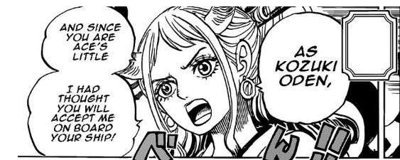 wait what??? is this a hint? so yamato will join luffy after this raid aaaaahh ??!!!! YAAASS