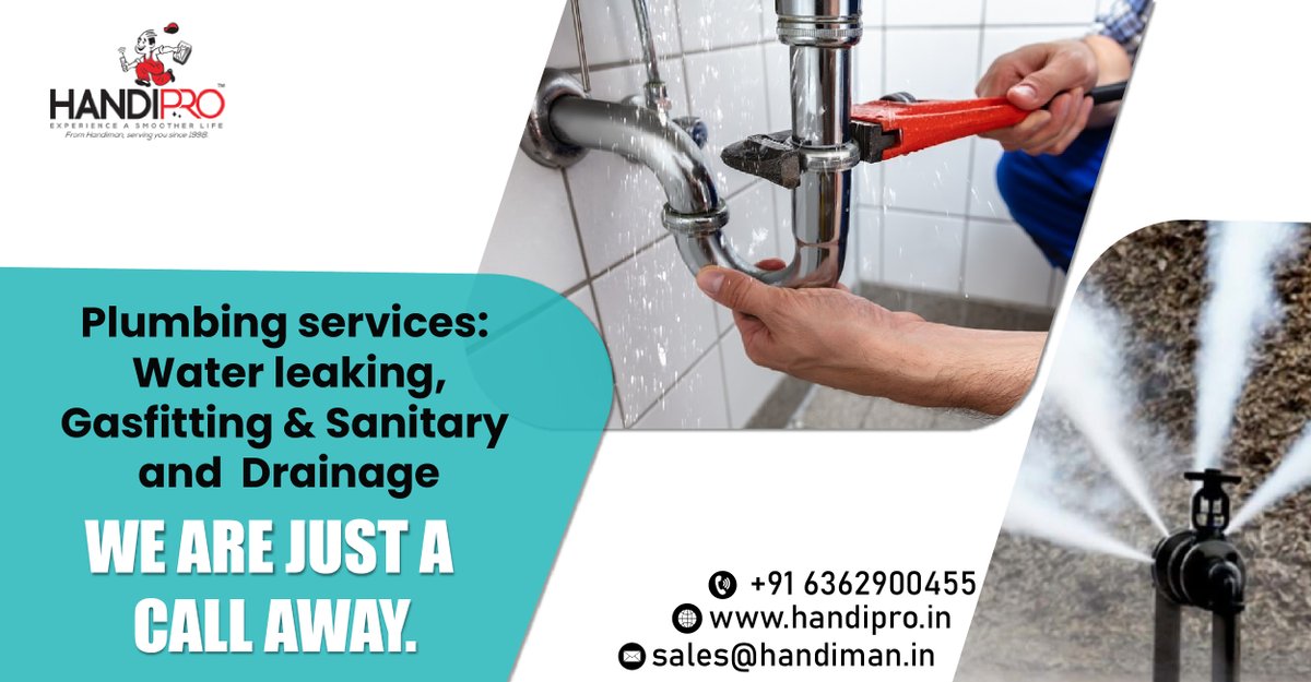 Handipro1's tweet photo. Expert plumber is just a call away!

Call us: 6362900455  
Mail US: sales@handiman.in
Visit: https://t.co/BK6PfEqAgJ

#Plumbingservices  #plumber #waterleaking #plumbingproblems #bestplumbers #handipro #fastplumbingservice #stayhome #staysafe https://t.co/QwY7aIEeUg