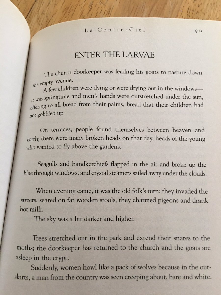 In his short life René Daumal created some extraordinary work, in which he travelled a long way down the pathway indicated by Rimbaud. Le Contre-Ciel is a good introduction to his poetic universe.
